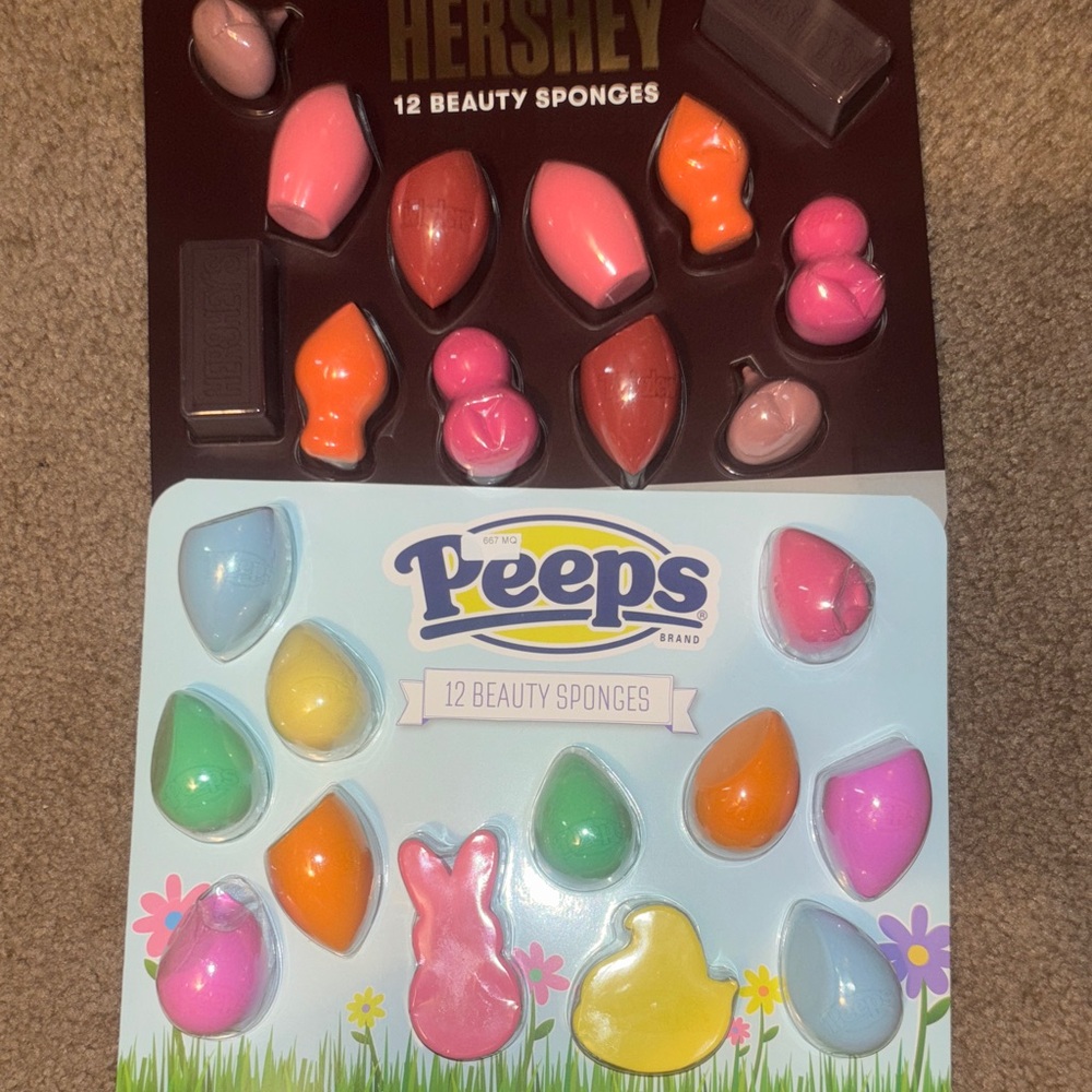 Makeup sponges.